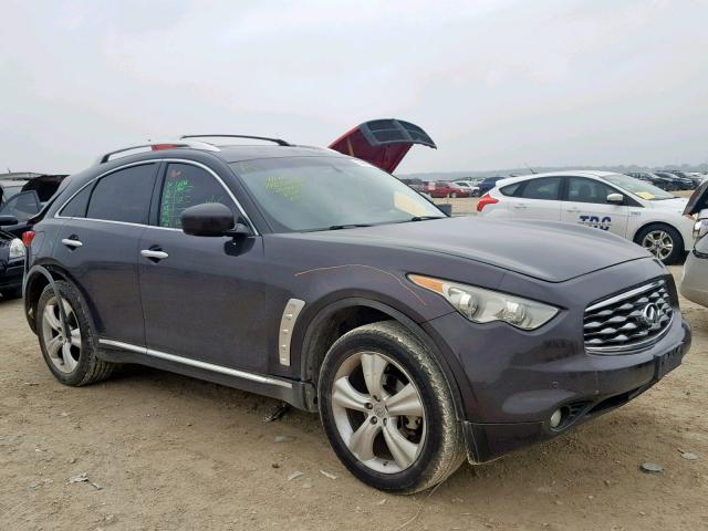 JN8AS1MU1AM802685 - 2010 INFINITI FX35 BLACK photo 1