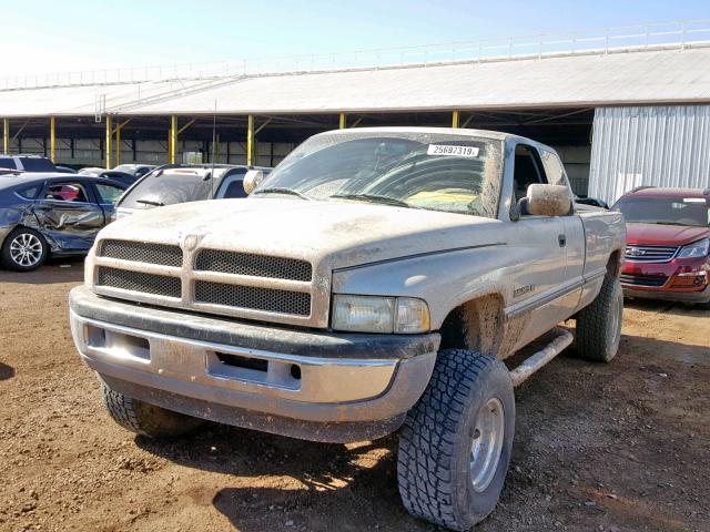 3B7KF23W2VM545267 - 1997 DODGE RAM 2500 SILVER photo 2