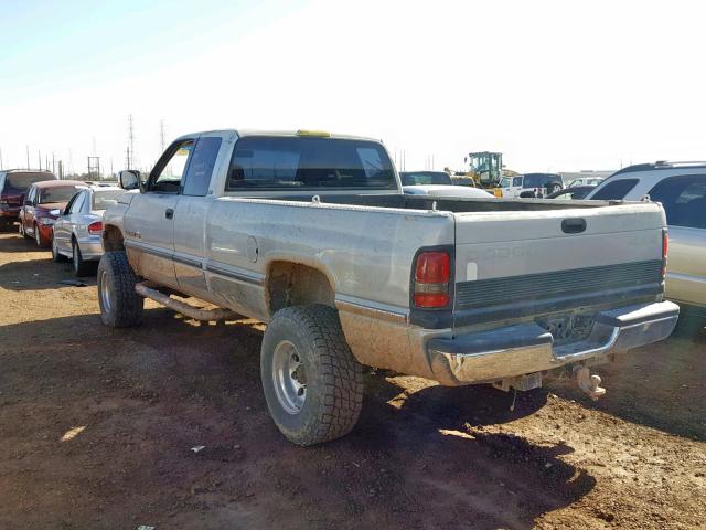 3B7KF23W2VM545267 - 1997 DODGE RAM 2500 SILVER photo 3