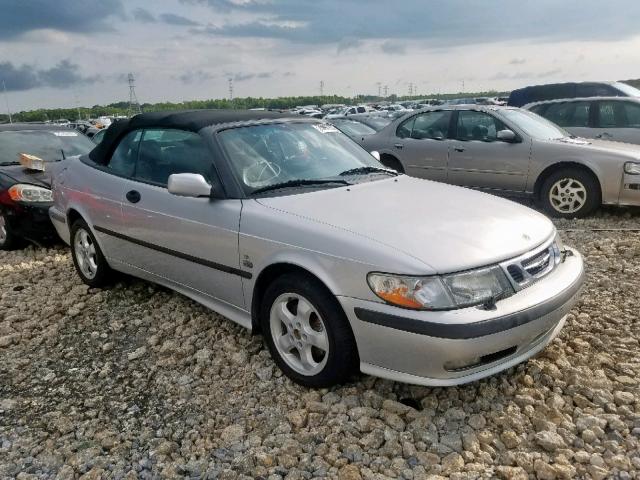 YS3DF75K517015646 - 2001 SAAB 9-3 SE SILVER photo 1