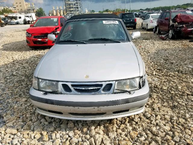 YS3DF75K517015646 - 2001 SAAB 9-3 SE SILVER photo 9