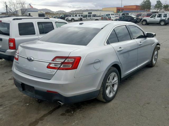 1FAHP2E89FG123973 - 2015 FORD TAURUS SEL SILVER photo 4