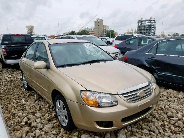 KNAFE221295652919 - 2009 KIA SPECTRA EX GOLD photo 1