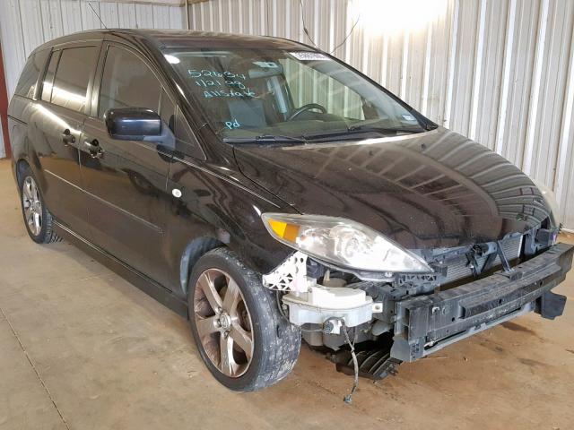 JM1CR293660120776 - 2006 MAZDA 5 BLACK photo 1