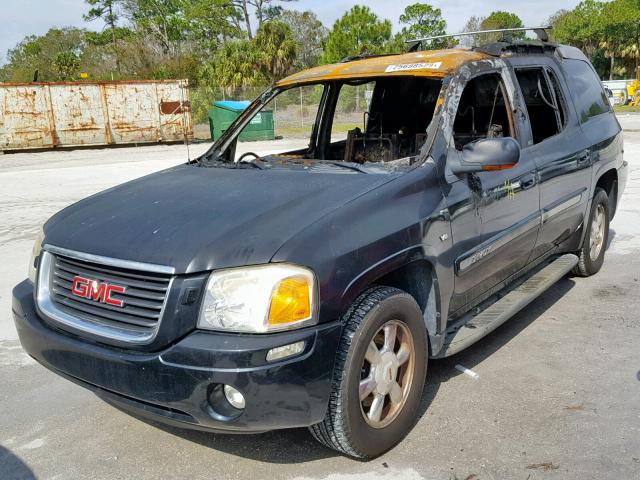 1GKES12P446160518 - 2004 GMC ENVOY XUV BLACK photo 2