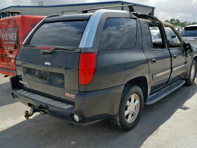 1GKES12P446160518 - 2004 GMC ENVOY XUV BLACK photo 4