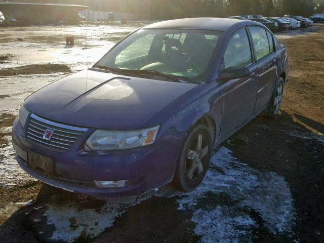 1G8AL55B46Z194792 - 2006 SATURN ION LEVEL BLUE photo 2