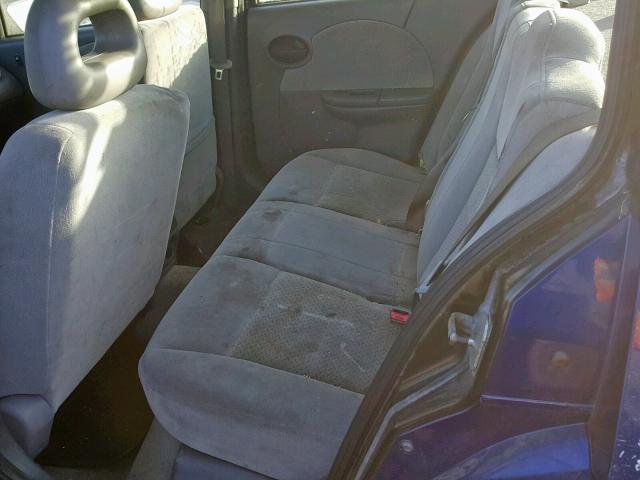 1G8AL55B46Z194792 - 2006 SATURN ION LEVEL BLUE photo 6