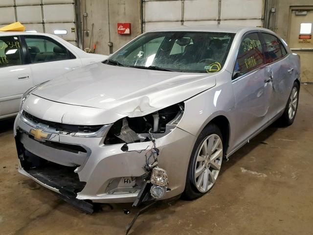 1G11F5SL9FF293208 - 2015 CHEVROLET MALIBU LTZ SILVER photo 2