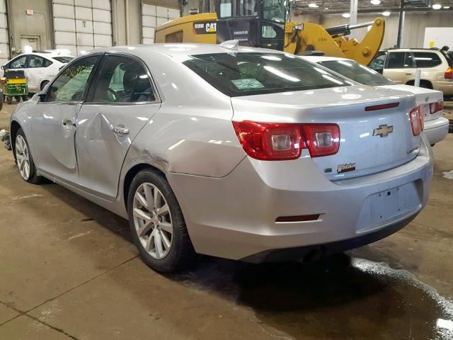 1G11F5SL9FF293208 - 2015 CHEVROLET MALIBU LTZ SILVER photo 3