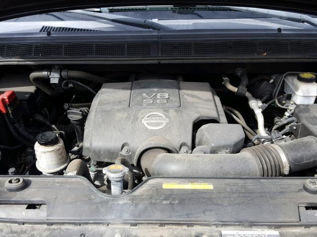 1N6BA0EC4CN313940 - 2012 NISSAN TITAN S GRAY photo 7