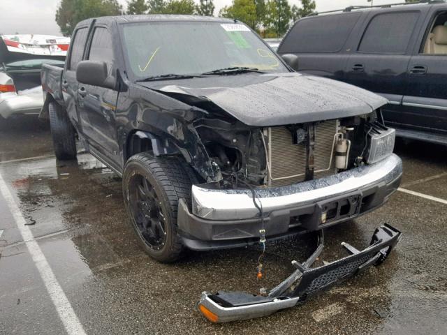 1GCCS138168224922 - 2006 CHEVROLET COLORADO BLACK photo 1