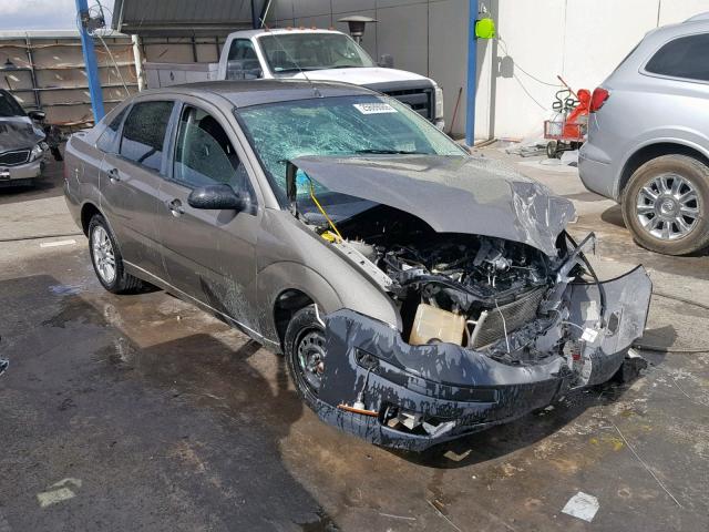 1FAFP34N07W290685 - 2007 FORD FOCUS ZX4 BROWN photo 1