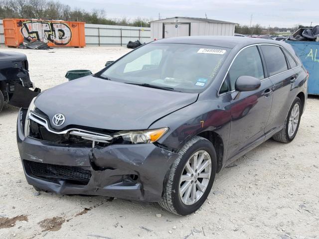 4T3ZE11A29U012682 - 2009 TOYOTA VENZA BASE GRAY photo 2