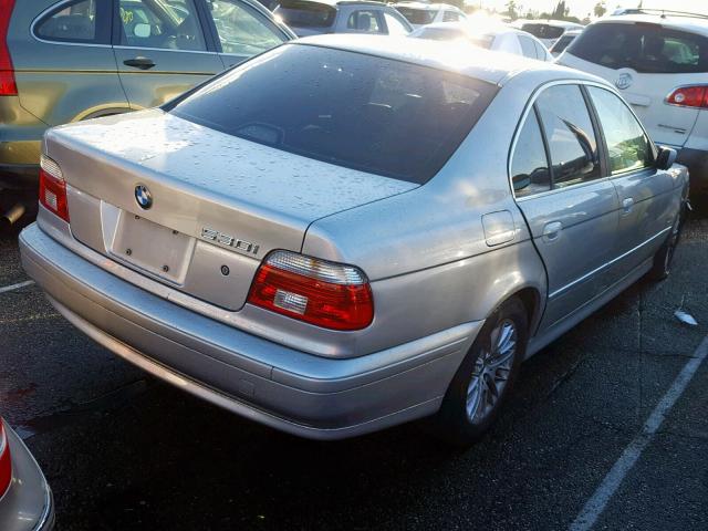 WBADT63472CH95379 - 2002 BMW 530 I AUTO SILVER photo 4