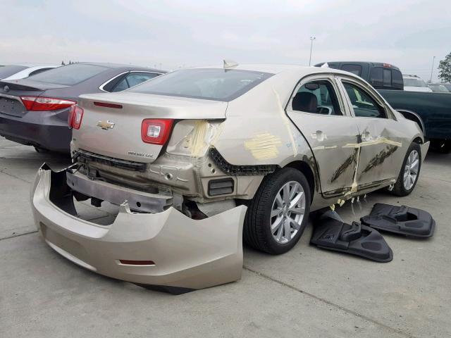 1G11E5SA4GF104399 - 2016 CHEVROLET MALIBU LIM 金色 照片 4