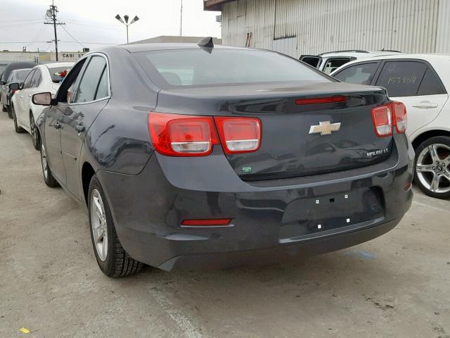 1G11B5SLXFF313526 - 2015 CHEVROLET MALIBU LS BLACK photo 3