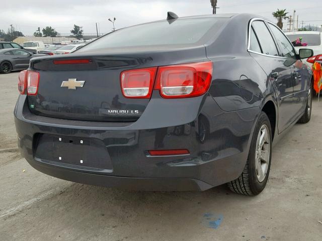 1G11B5SLXFF313526 - 2015 CHEVROLET MALIBU LS BLACK photo 4