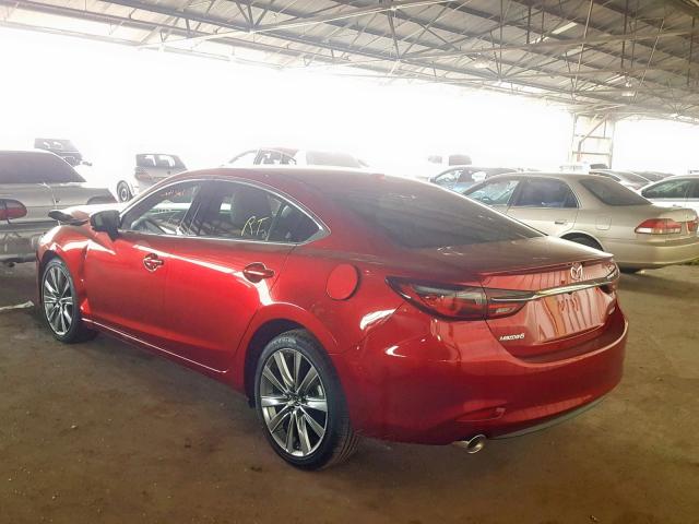 JM1GL1WY6J1300159 - 2018 MAZDA 6 GRAND TO RED photo 3