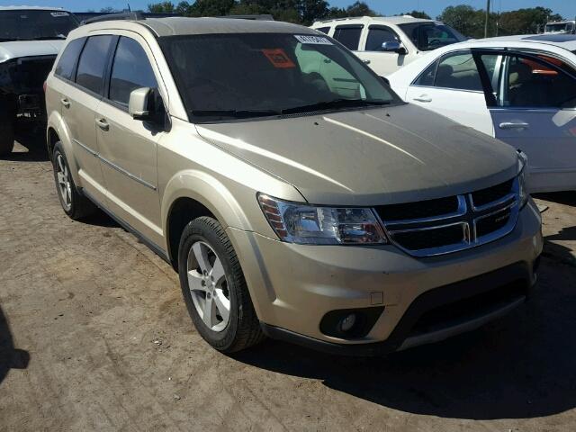 3D4PG1FG7BT558165 - 2011 DODGE JOURNEY MA BEIGE photo 1