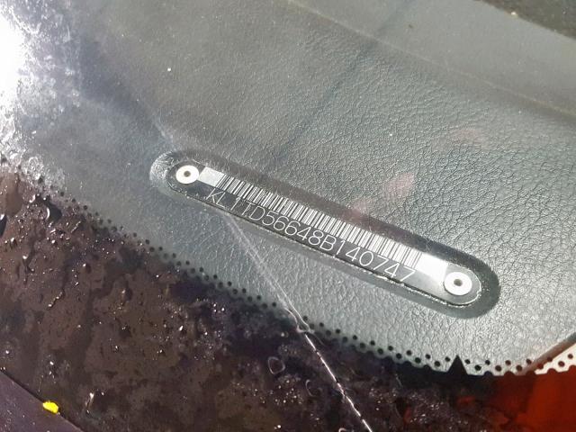 KL1TD56648B140747 - 2008 CHEVROLET AVEO BASE ვერცხლისფერი ფოტო 10