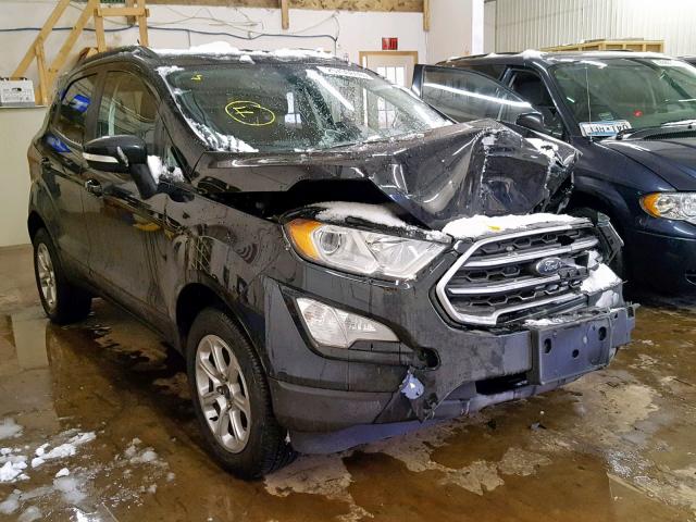 MAJ6P1UL8JC226857 - 2018 FORD ECOSPORT S BLACK photo 1