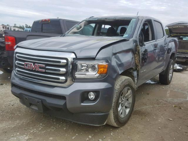 1GTG5CEN4J1310198 - 2018 GMC CANYON SLE GRAY photo 2