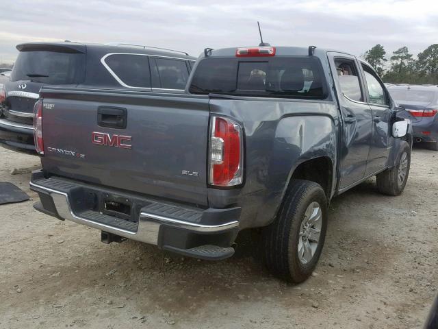 1GTG5CEN4J1310198 - 2018 GMC CANYON SLE GRAY photo 4