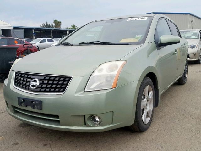 3N1AB61E88L695602 - 2008 NISSAN SENTRA 2.0 GREEN photo 2