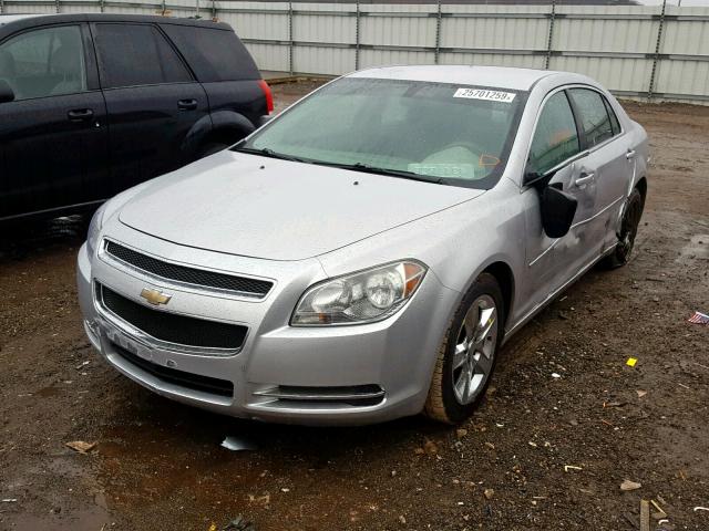 1G1ZG57B89F116069 - 2009 CHEVROLET MALIBU LS SILVER photo 2