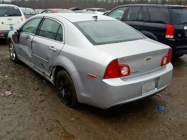 1G1ZG57B89F116069 - 2009 CHEVROLET MALIBU LS SILVER photo 3