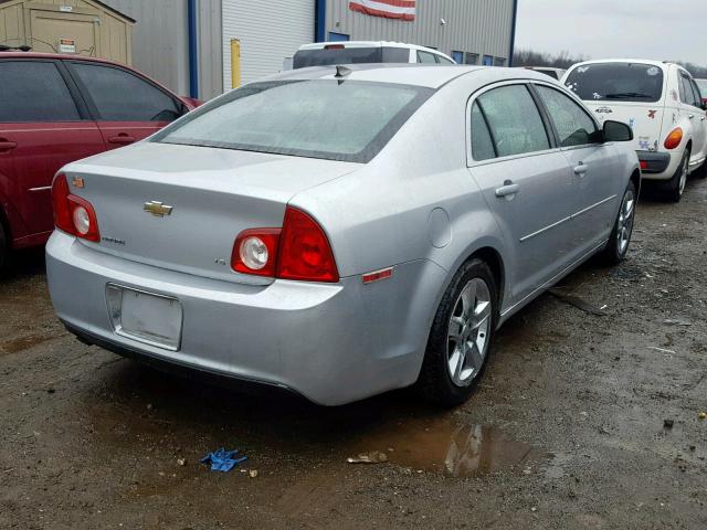 1G1ZG57B89F116069 - 2009 CHEVROLET MALIBU LS SILVER photo 4