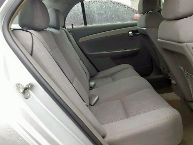 1G1ZG57B89F116069 - 2009 CHEVROLET MALIBU LS SILVER photo 6