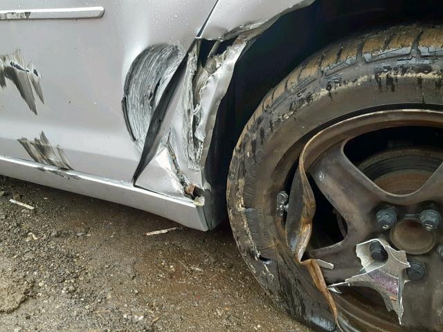 1G1ZG57B89F116069 - 2009 CHEVROLET MALIBU LS SILVER photo 9