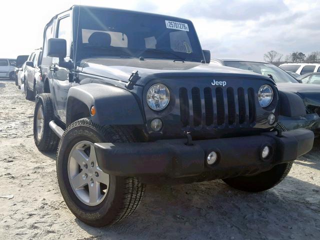 1C4AJWAG1GL339391 - 2016 JEEP WRANGLER S შავი ფოტო 1