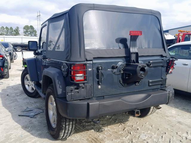 1C4AJWAG1GL339391 - 2016 JEEP WRANGLER S შავი ფოტო 3