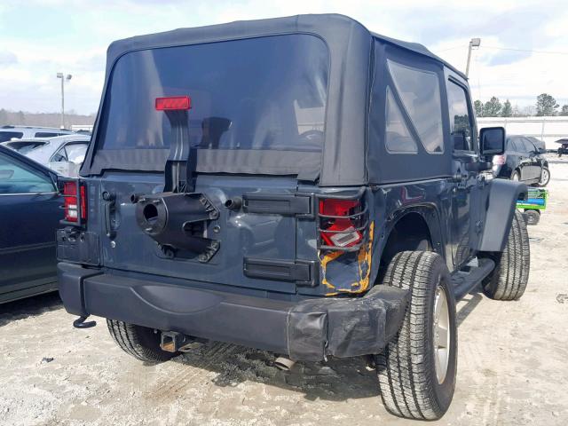 1C4AJWAG1GL339391 - 2016 JEEP WRANGLER S შავი ფოტო 4