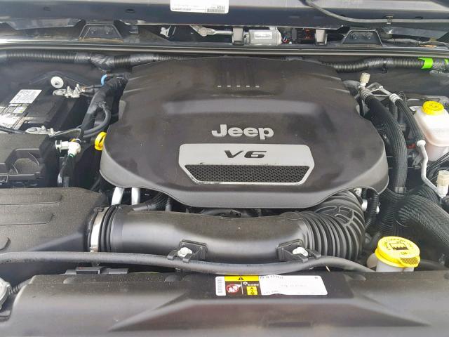 1C4AJWAG1GL339391 - 2016 JEEP WRANGLER S შავი ფოტო 7