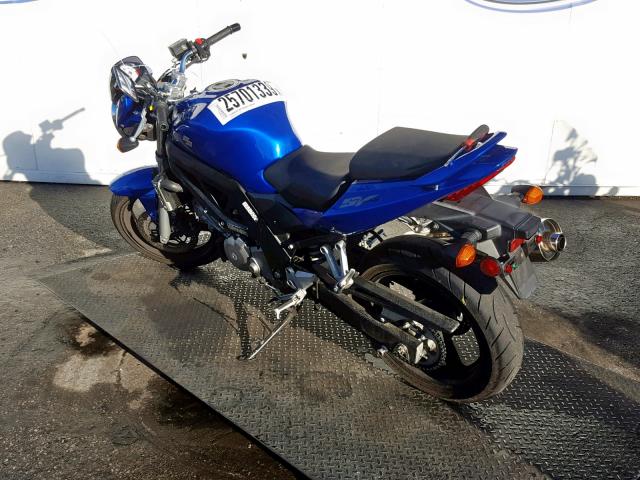 JS1VP53A172102144 - 2007 SUZUKI SV650 BLUE photo 3