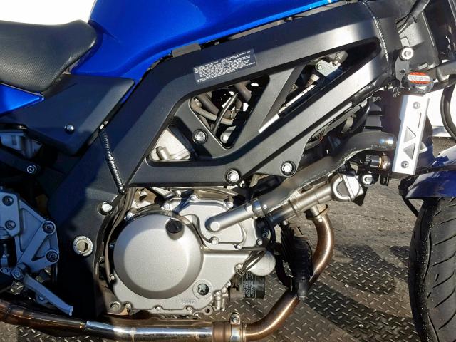 JS1VP53A172102144 - 2007 SUZUKI SV650 BLUE photo 7