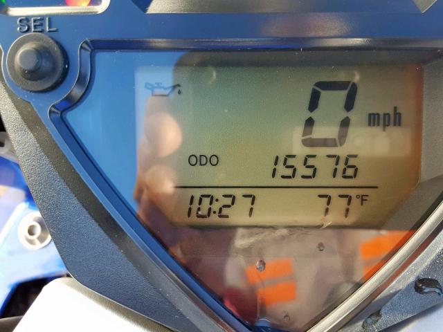 JS1VP53A172102144 - 2007 SUZUKI SV650 BLUE photo 8