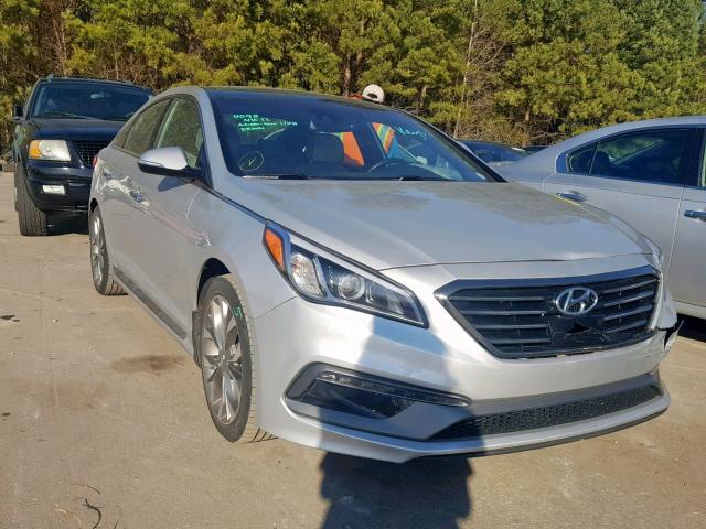 5NPE34AB2FH151759 - 2015 HYUNDAI SONATA SPO SILVER photo 1