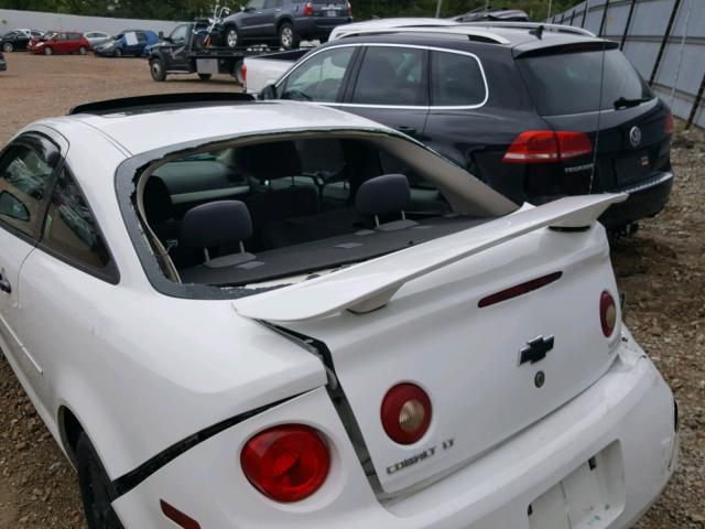 1G1AL15F867706611 - 2006 CHEVROLET COBALT LT WHITE photo 10