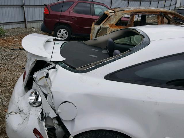 1G1AL15F867706611 - 2006 CHEVROLET COBALT LT WHITE photo 9