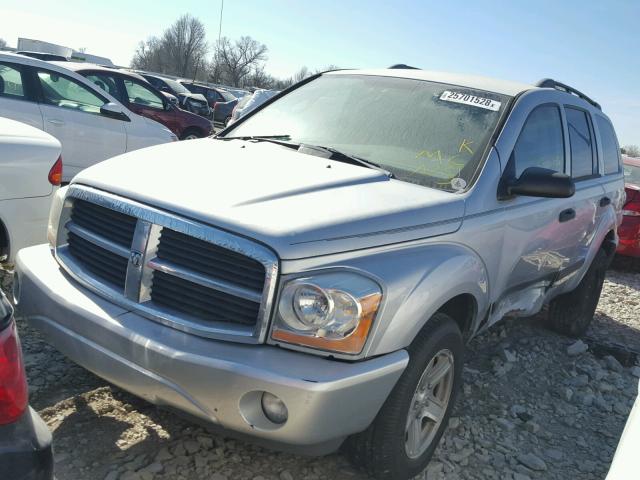 1D4HD48N86F154172 - 2006 DODGE DURANGO SL GRAY photo 2