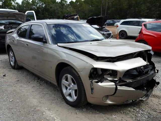 2B3KA33V59H573825 - 2009 DODGE CHARGER SX BEIGE photo 1