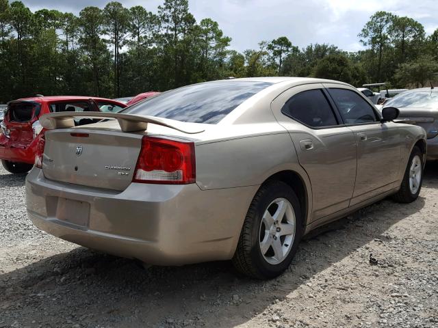 2B3KA33V59H573825 - 2009 DODGE CHARGER SX BEIGE photo 4