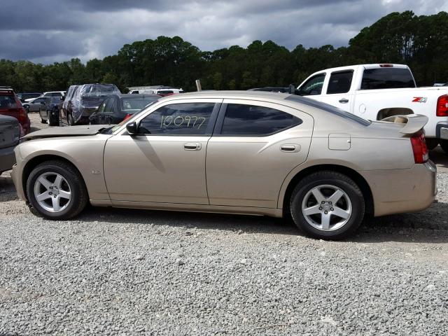 2B3KA33V59H573825 - 2009 DODGE CHARGER SX BEIGE photo 9