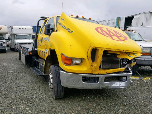 3FRWX6FE6FV723799 - 2015 FORD F650 SUPER YELLOW photo 1