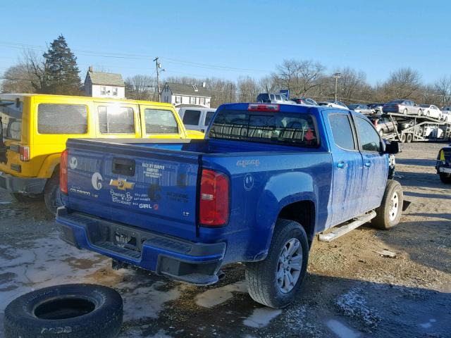 1GCGTCEN8J1175720 - 2018 CHEVROLET COLORADO L BLUE photo 4